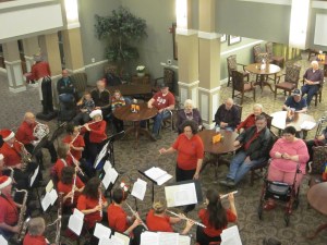Holiday concert at Whitman Senior Living 2012 CBoP at WSL 12-4-2012 003